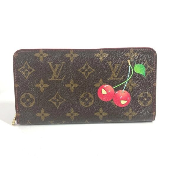 LOUIS VUITTON M95006 Monogram Cherry Takashi Murakami Porte Monet Long wallet - Picture 1 of 15